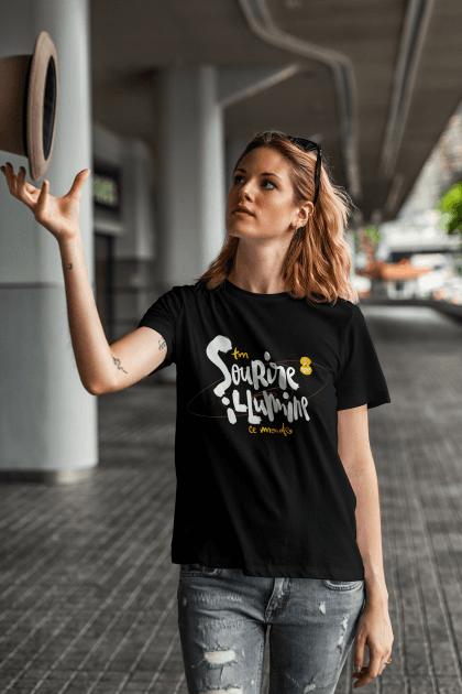 Ton Sourire Illumine ce Monde - Basique Noir